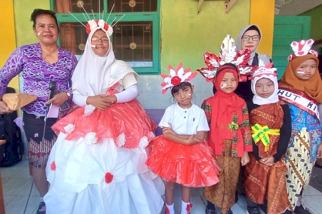 Pawai Semarak HUT RI ke 78 Tahun